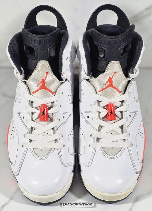 Nike Air Jordan 6 Retro White Infrared OG 2014 Mens Size 8.5 Vintage Rare VI main image 10